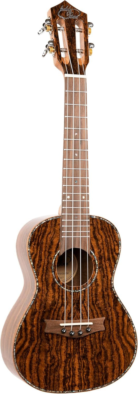 Expression Series Concert Ukulele with Gig Bag, Butterfly Wood