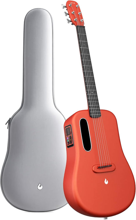 Lava Music Lava ME 36" Smart Guitar in Red with Space Bag